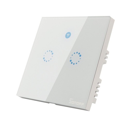 Sonoff Touch - G2 intrerupator wireless incastrabil cu touch - Panouri Fotovoltaice